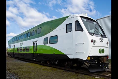 Metrolinx has exercised options worth C$428m for a further 125 Bombardier BiLevel double-deck coaches.